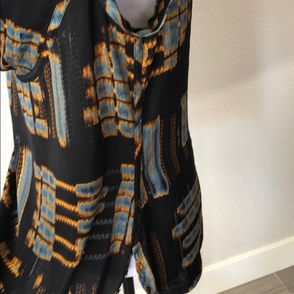 Anthropologie Silky Print Top - Picture 4 of 7